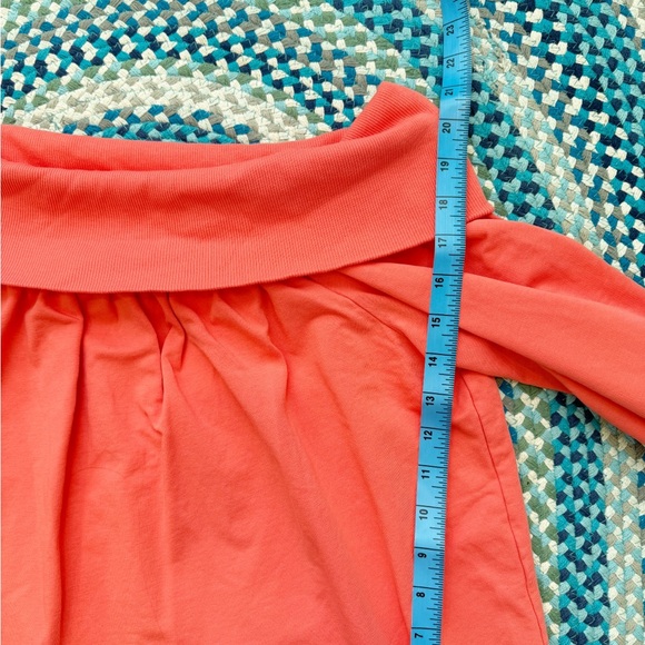 Anthropologie Maeve Pink Off-The-Shoulder Pullover - Picture 9 of 9